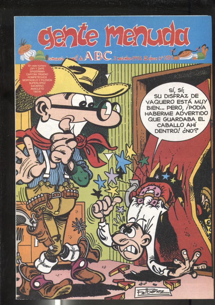 Gente Menuda seminario juvenil de ABC numero 359: El Capitan Trueno: A sangre y fuego, episodio