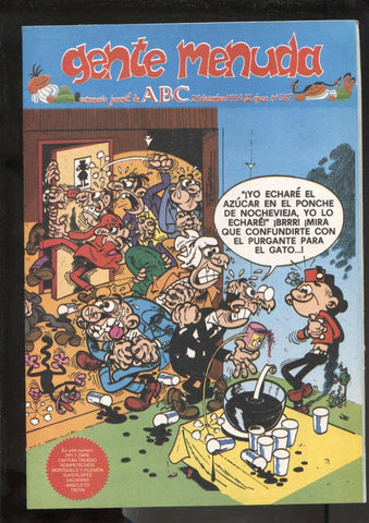 Gente Menuda seminario juvenil de ABC numero 367: El Capitan Trueno: A sangre y fuego, episodio