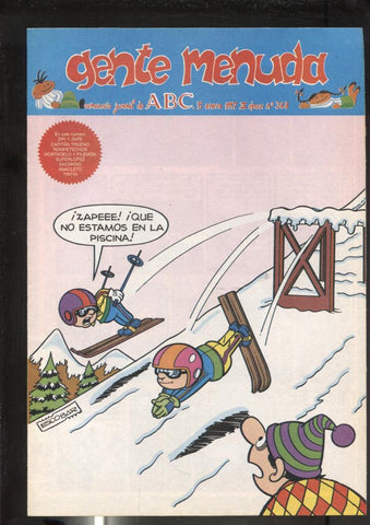 Gente Menuda seminario juvenil de ABC numero 368: El Capitan Trueno: A sangre y fuego, episodio