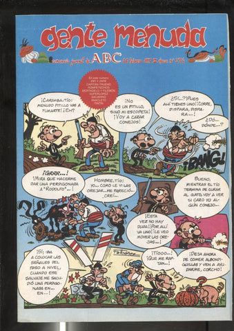 Gente Menuda seminario juvenil de ABC numero 374: El Capitan Trueno: Las hordas de Gengis Khan, episodio