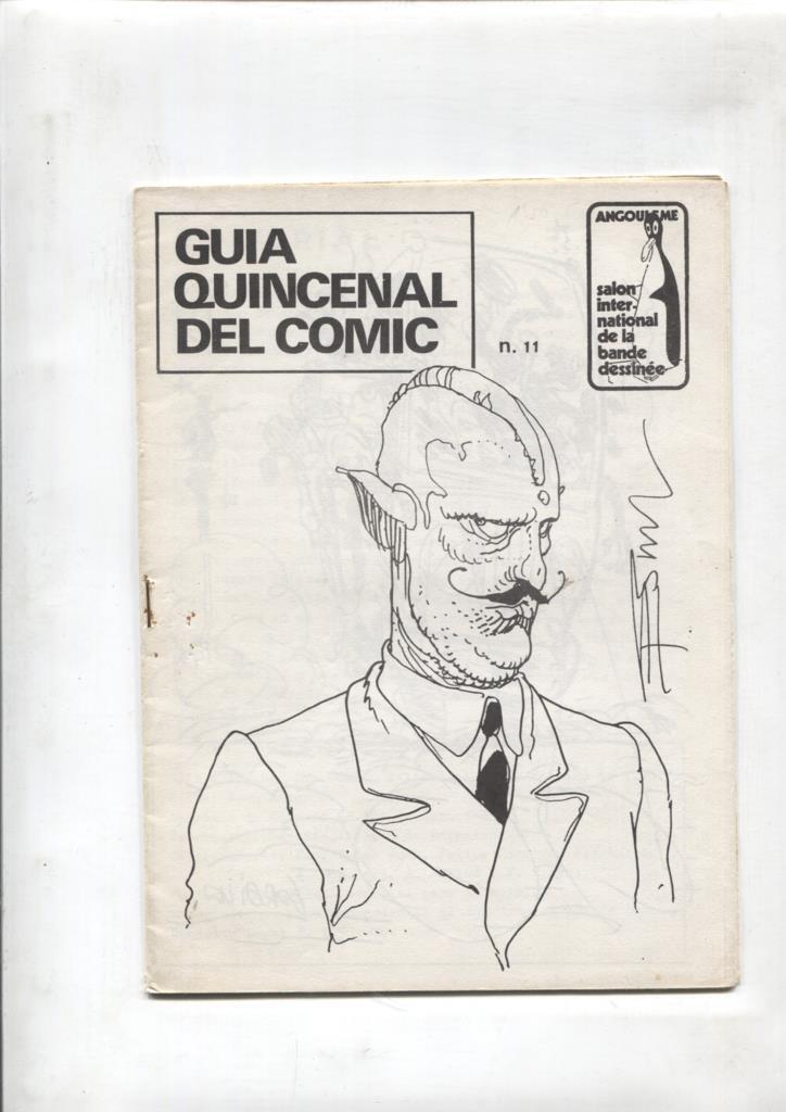 Fanzine: Guia quincenal del Comic numero 11 (1980)