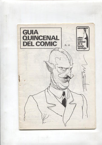 Fanzine: Guia quincenal del Comic numero 11 (1980)