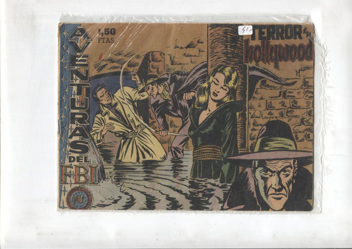 Original de Rollan: Aventuras del FBI numero 018: Terror en Hollywood