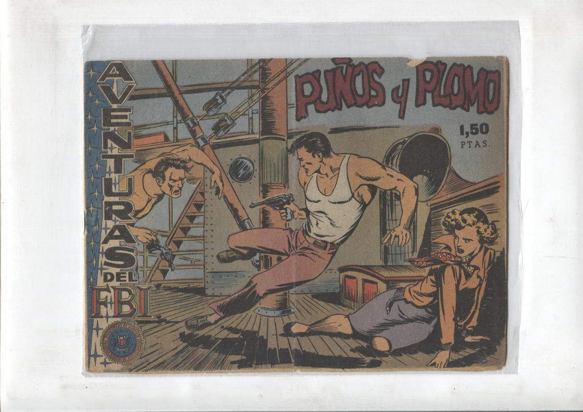 Original de Rollan: Aventuras del FBI numero 006: Puños y plomo