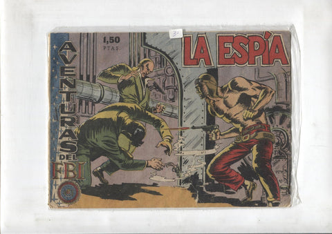 Original de Rollan: Aventuras del FBI numero 010: La espia