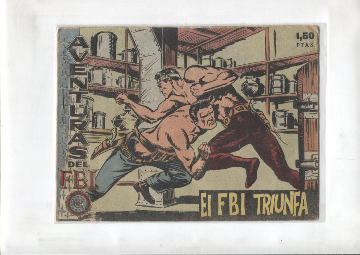 Original de Rollan: Aventuras del FBI numero 013: El FBI triunfa