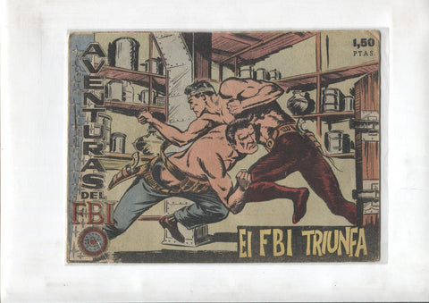 Original de Rollan: Aventuras del FBI numero 013: El FBI triunfa
