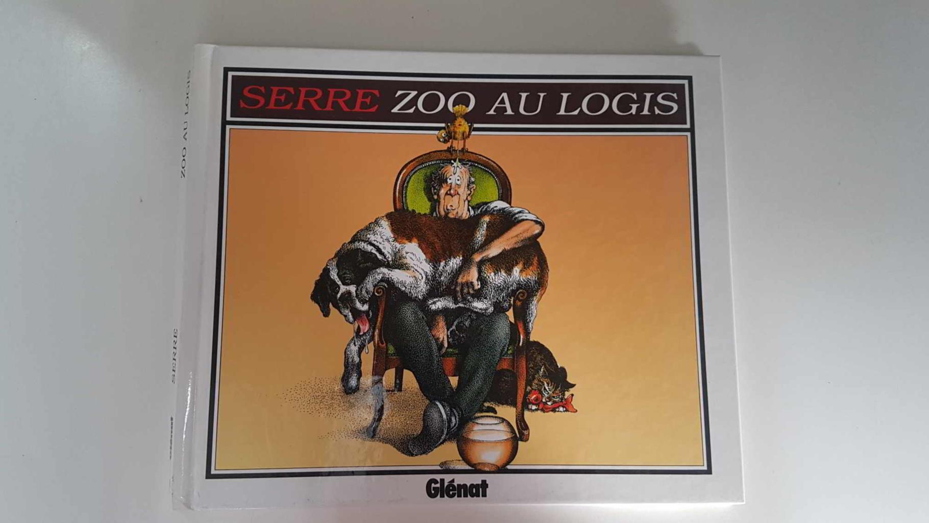 Glenat: Serre Zoo au Logis, preface de Raymond Devos
