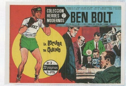 Ficha tebeo numerada 556: Ben Bolt serie C de dolar