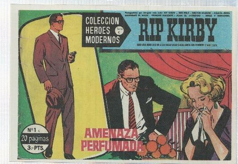 Ficha tebeo numerada 557: Rip Kirby serie C de dolar
