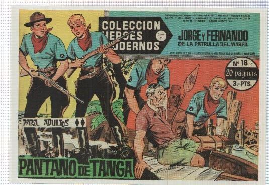 Ficha tebeo numerada 559: Jorge y Fernando serie C de dolar