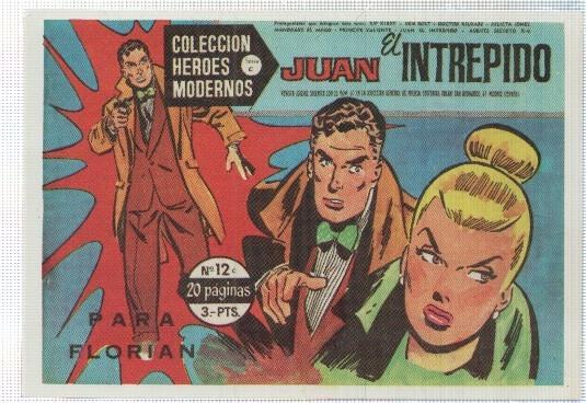 Ficha tebeo numerada 561: Juan el intrepido serie C de dolar