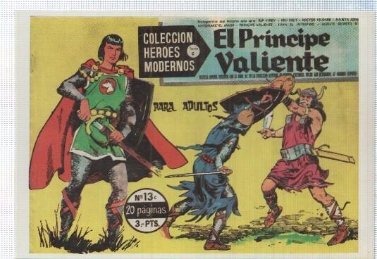 Ficha tebeo numerada 562: El Principe Valiente serie C de dolar