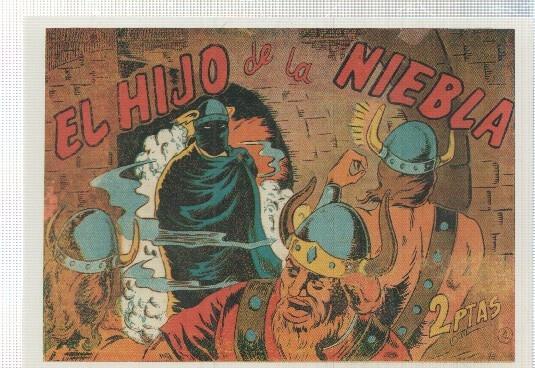 Ficha tebeo numerada 560: El hijo de la niebla, Edit Selecciones Reunidas, dibujos de Ortiz Moya
