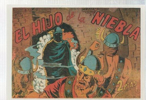 Ficha tebeo numerada 560: El hijo de la niebla, Edit Selecciones Reunidas, dibujos de Ortiz Moya