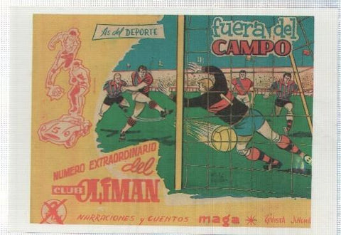 Ficha tebeo numerada 563: Oliman extra segunda edicion, Edit Maga, dibujos de Perez Fajardo