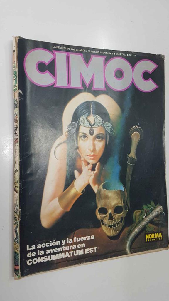 Revista: Cimoc num 101 - Consummatum est - Yaqui y Oswal, Drunker - el principio del fin (Guiral y Soler)