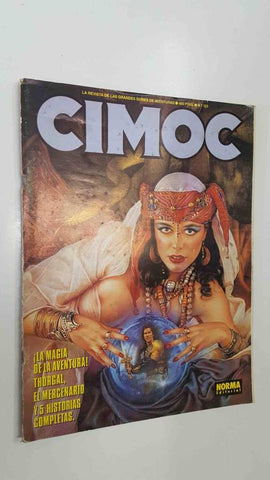 Revista: Cimoc num 123 - Alvar Mayor - el heroe de Villa Rica (Carlos Trillo y E. Breccia), El inspector Patto - Columbia (Sokal)