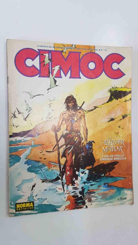 Revista: Cimoc num 112 - Alvar Mayor (la leyenda del inocente) por Carlos Trillo y Enrique Breccia