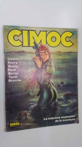 Revista: Cimoc num 114 - Salvajes - El lobo blanco (Guiral y Usero), Entrevista con Vittorio Giardino