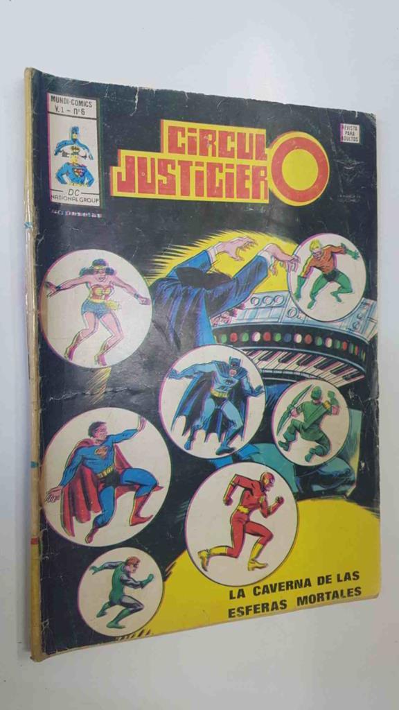 Mundi Comics: Circulo Justiciero v. 1, num 06 - la caverna de las esferas mortales