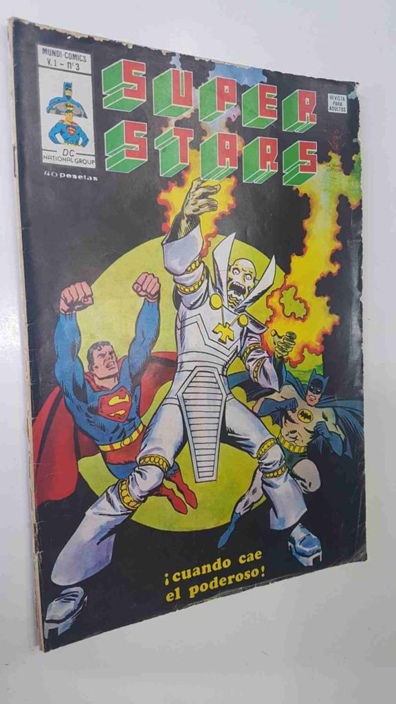 Mundi Comics: Super Stars v. 1, num 03 - Cuando cae el poderoso (el anterior dueño ha coloreado la pagina 3)