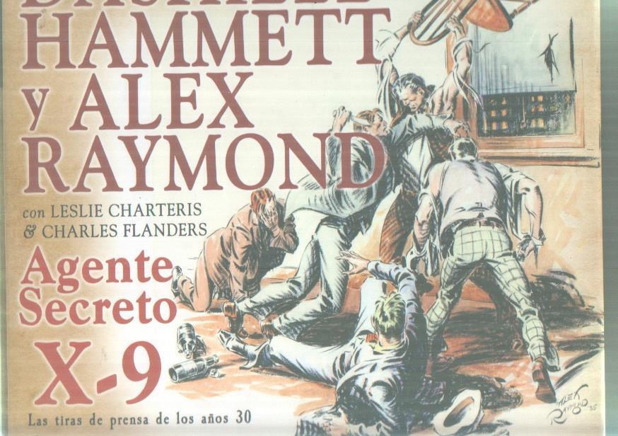 Agente Secreto X-9; las tiras de prensa de los años 30