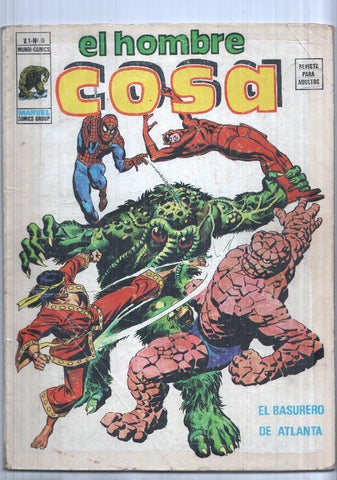 Mundi Comics: El Hombre Cosa num 09 vol. 1 - El basurero de Atlanta