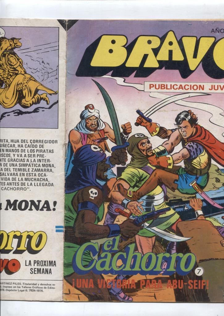 El Cachorro serie Bravo numero 07: Una victoria para Abu Seif (numerado 2 en interior)