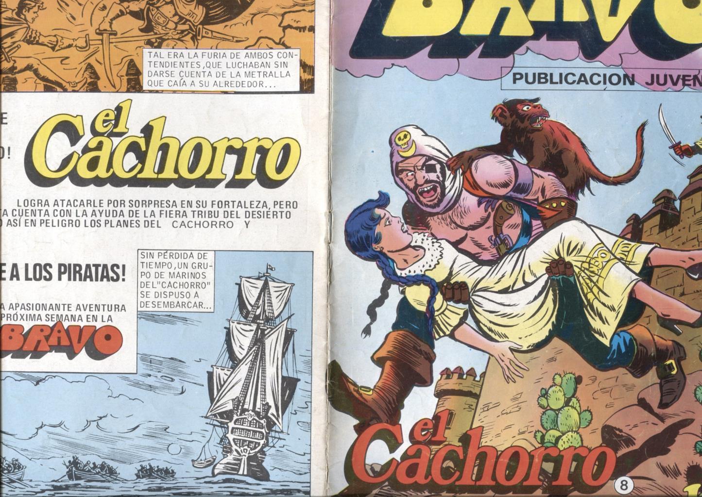 El Cachorro serie Bravo numero 08: La punta de la mona (numerado 2 en interior)
