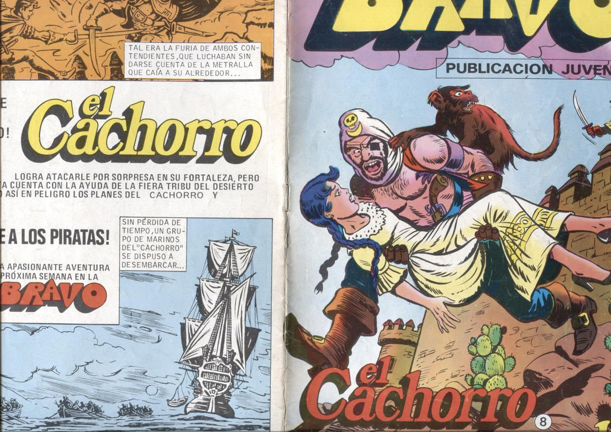 El Cachorro serie Bravo numero 08: La punta de la mona (numerado 2 en interior)