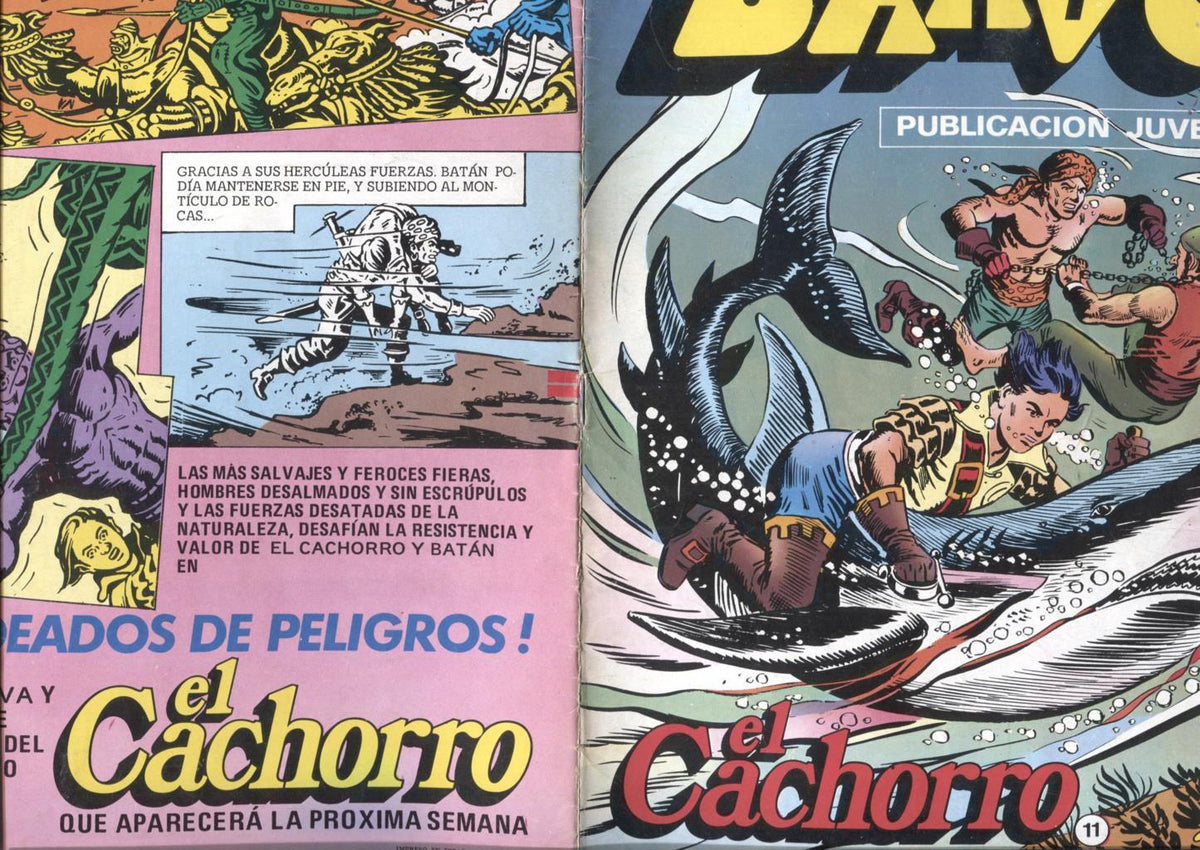 El Cachorro serie Bravo numero 11: Rufianes y tiburones (numerado 2 en interior)