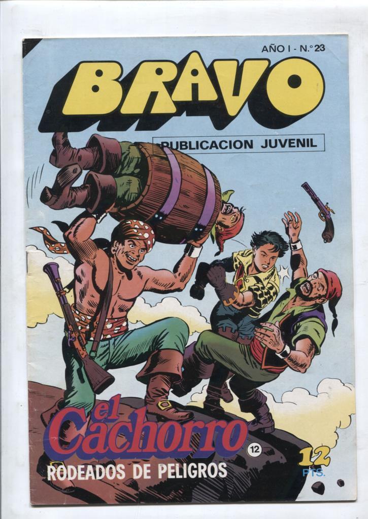 El Cachorro serie Bravo numero 12: Rodeado de peligros (numerado 1 en interior)