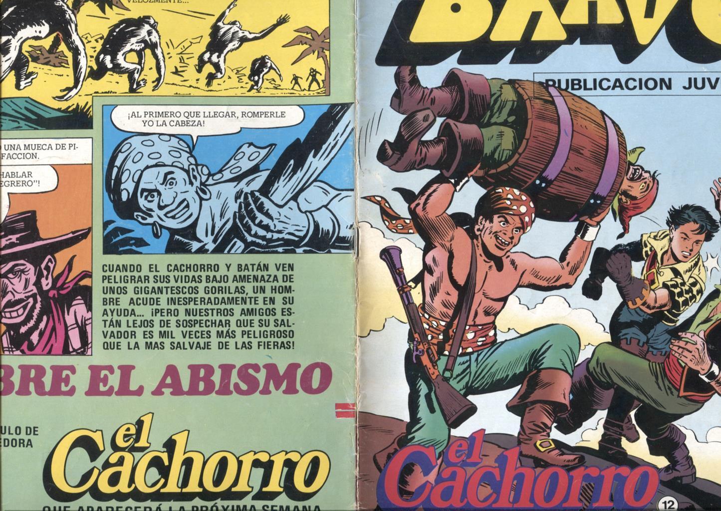 El Cachorro serie Bravo numero 12: Rodeado de peligros (numerado 2 en interior)