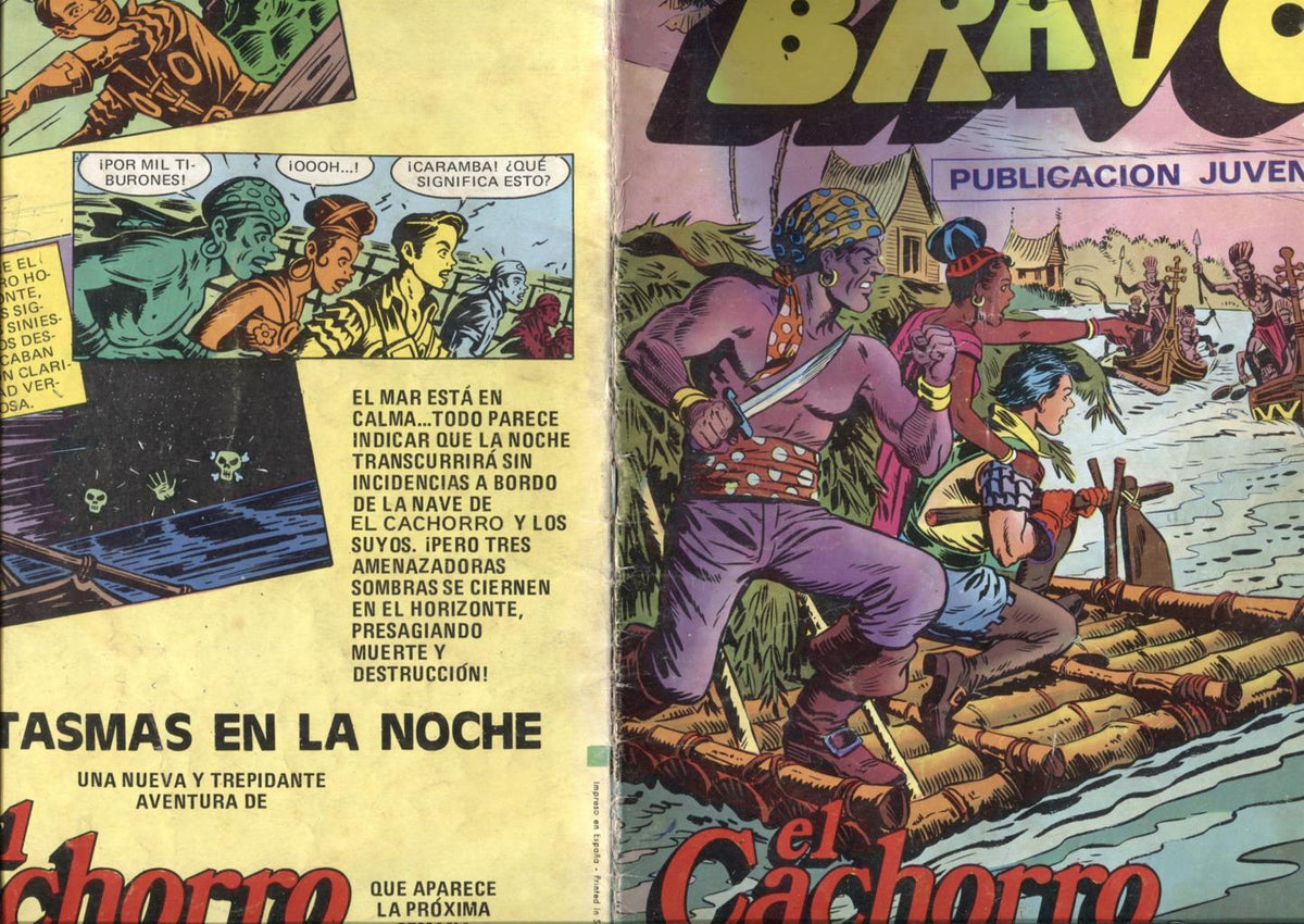 El Cachorro serie Bravo numero 16: Encuentro inesperado (numerado 2 en interior, AVIEJADO)