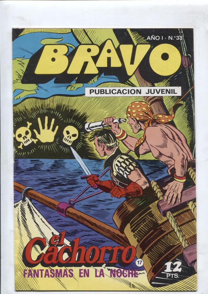 El Cachorro serie Bravo numero 17: Fantasmas en la noche (numerado 1 en interior)