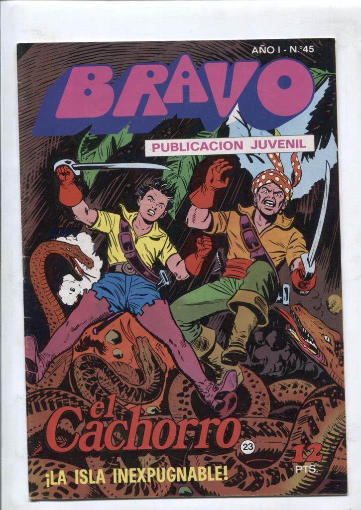 El Cachorro serie Bravo numero 23: la isla inexplugnable