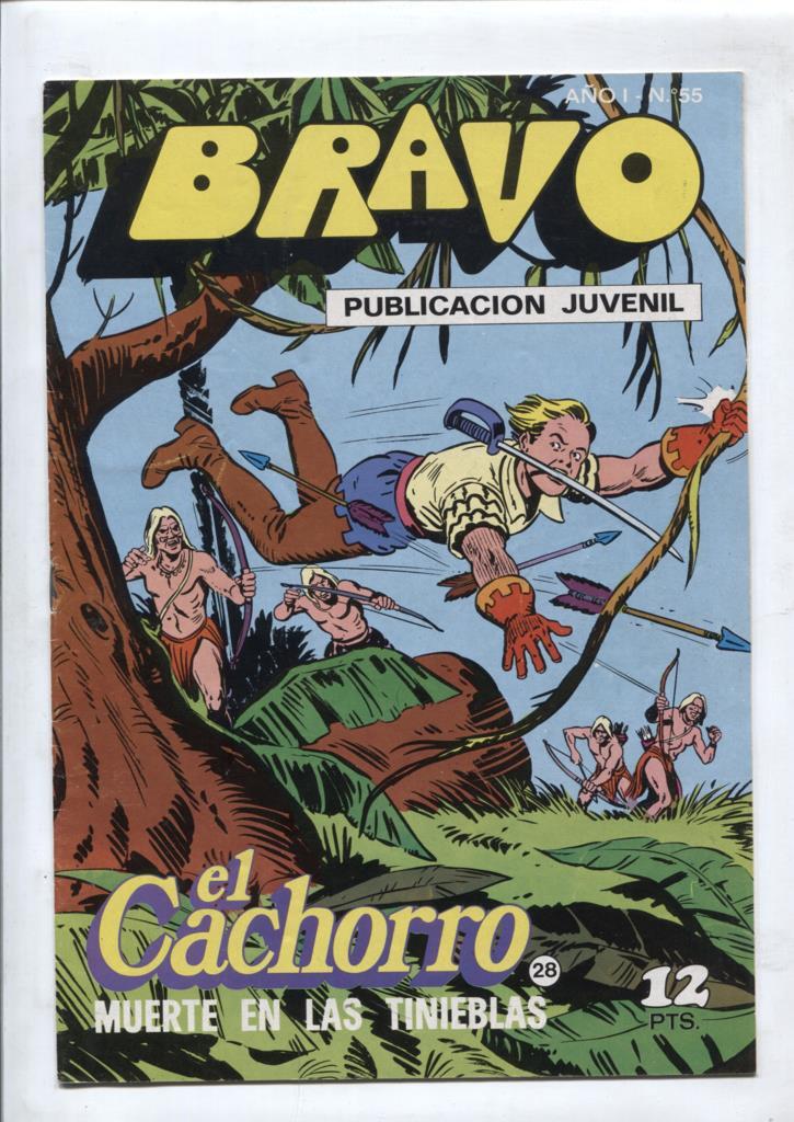 El Cachorro serie Bravo numero 28: Muerte en las tinieblas