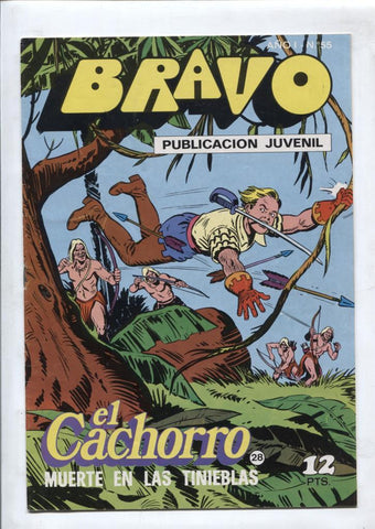 El Cachorro serie Bravo numero 28: Muerte en las tinieblas