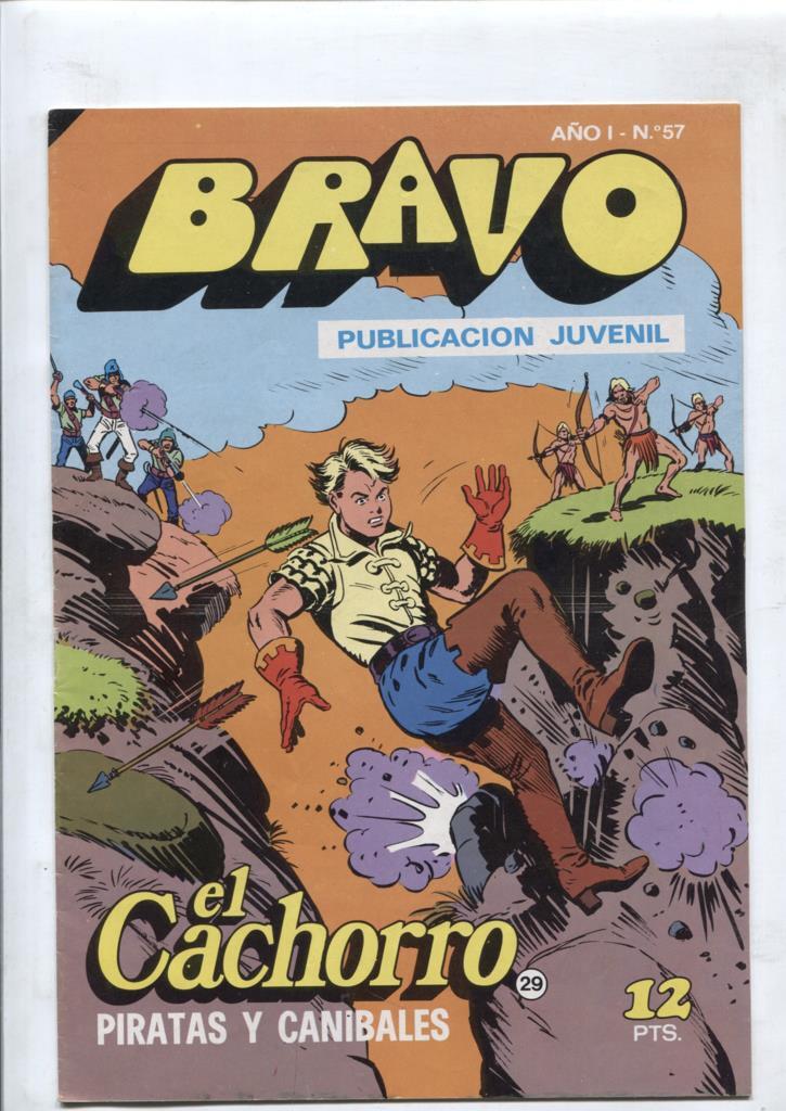 El Cachorro serie Bravo numero 29: Piratas y canibales (numerado 1 en interior)