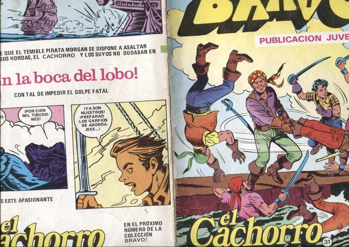 El Cachorro serie Bravo numero 31: Acoso implacable (numerado 2 en interior)