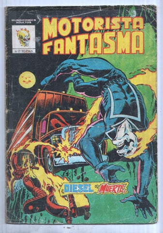 Mundi Comics: Motorista Fantasma num 02 - El jinete Nocturno 2a parte