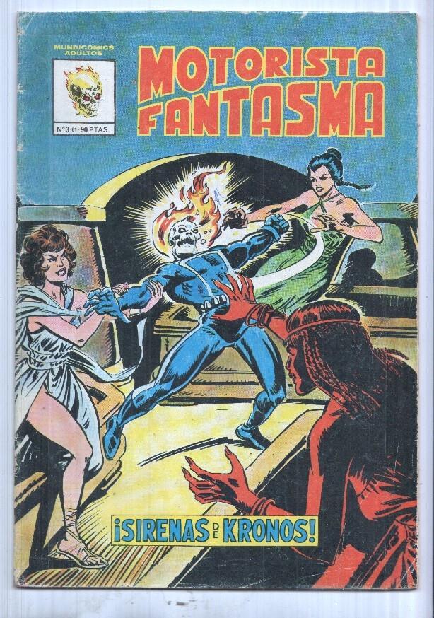 Mundi Comics: Motorista Fantasma num 03, 81 - Las Sirenas de Kronos