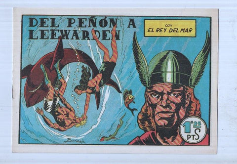 Facsimi: El rey del mar de Luis Bermejo numero 02: Del peñon a Leewarden