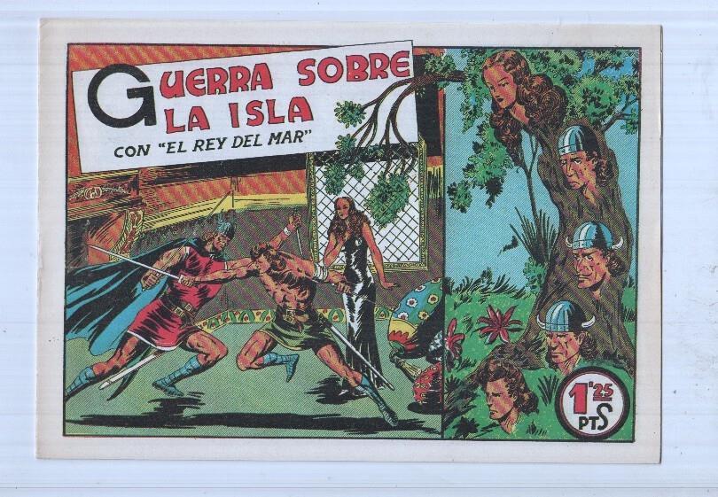 Facsimi: El rey del mar de Luis Bermejo numero 03: Guerra sobre la isla