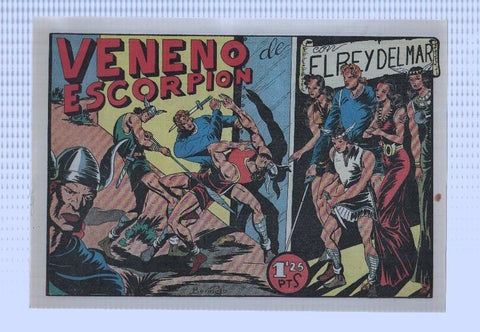 Facsimi: El rey del mar de Luis Bermejo numero 09: Veneno de escorpion