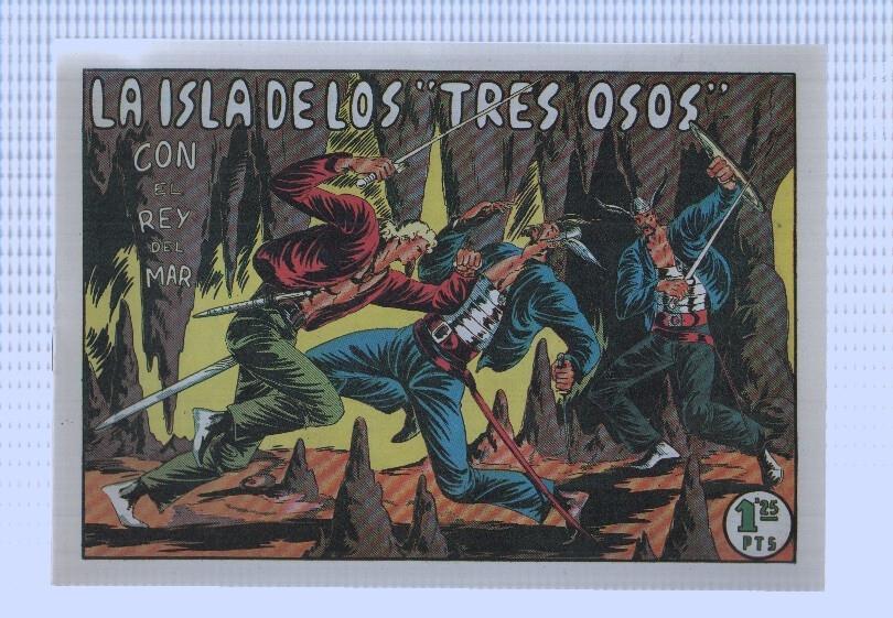 Facsimi: El rey del mar de Luis Bermejo numero 14: La isla de los tres osos