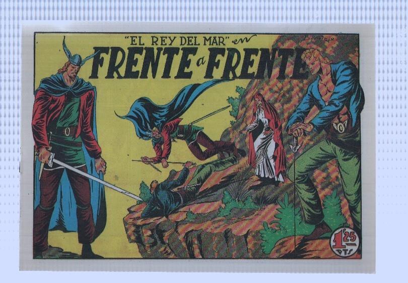 Facsimi: El rey del mar de Luis Bermejo numero 15: Frente a frente