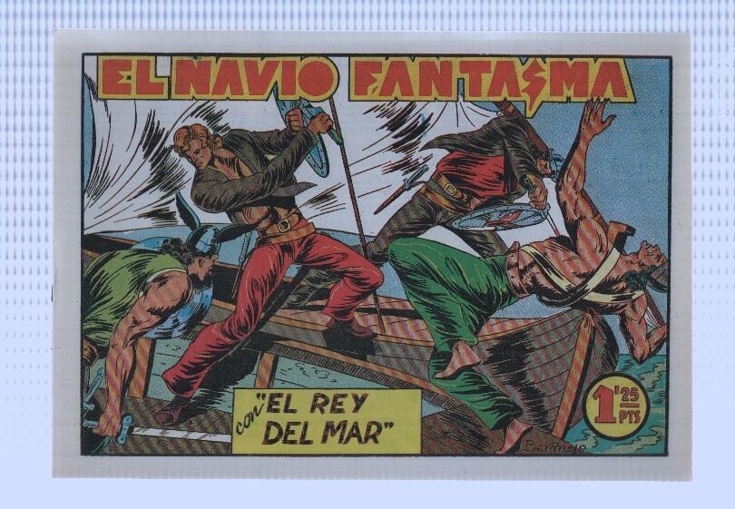 Facsimi: El rey del mar de Luis Bermejo numero 17: El navio fantasma
