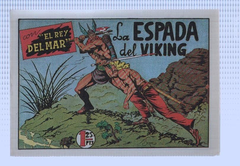 Facsimi: El rey del mar de Luis Bermejo numero 23: la espada del viking